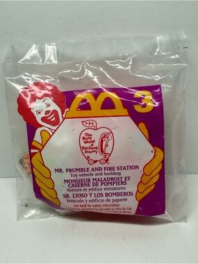 The Busy World Of Richard Scarry Mr. Frumble 1995 McDonald's Happy Meal Toy #3